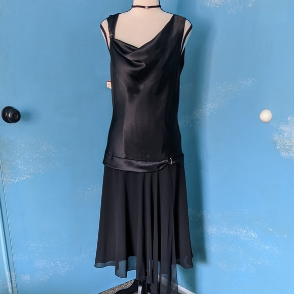Vintage Dresses & Skirts - Vintage look Liz Claiborne black party dress